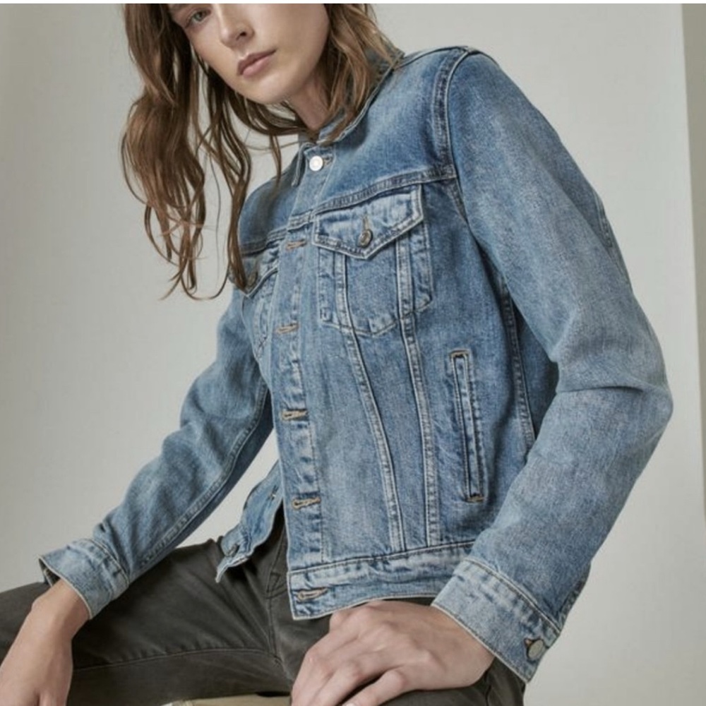 Lucky Brand Light Blue Jean Jacket - Picture 2 of 12
